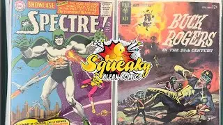 Comics I've cleaned and pressed over the past couple weeks. Lots of Silver and Bronze Marvel and DC