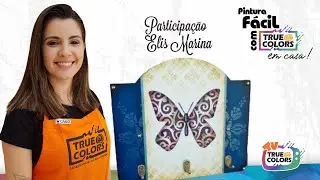 Porta chaves com est&ecirc;ncil - Elis Marina