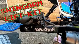 Harley Dyna swingarm lift kit