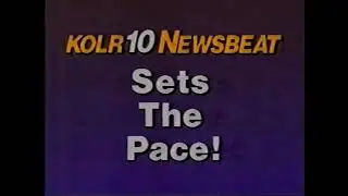 KOLR-TV Channel 10 CBS Springfield Mo KOLR 10 Newsbeat Promo Back In The Winter Of 1992