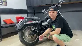 Установка и настройка амортизаторов Bitubo на Harley-Davidson