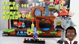 LEGO IDEAS Sonic the Hedgehog - Speed Build
