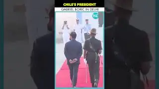 Chile&rsquo;s President Gabriel Boric Begins 5-Day India Tour #shorts