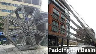 Paddington Basin Bridges! (Rolling & Fan Bridge)