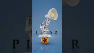 Lego PIXAR logo Part 2 #shorts #PIXAR #Lego