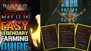 Diablo 4: Easy Legendary Farming Method! FAST Legendary Farming Guide