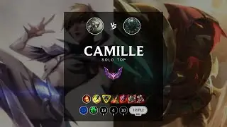 Camille Top vs Pyke - EUW Master Patch 12.12
