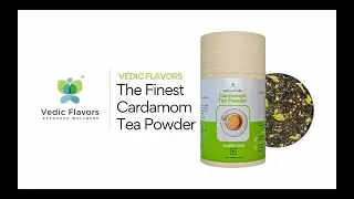 Who doesn't like masala chai? Cardamom Tea from Vedic Flavors