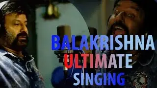 Balakrishna turned as singer for his 101 movie