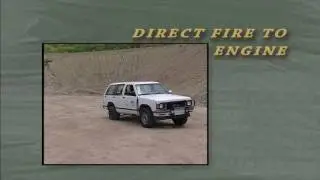 Firing at moving vehicles &mdash; Los Angeles County Sheriff's Department training video