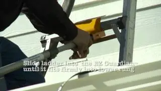 EZLadder Guardian Stay Safe On Your Ladder Safety on your ladder. Prevent Ladder Injuries