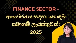 📌 CSE: Finance Sector: Overall analysis of Financial Performance: Sinhala: EP- 04