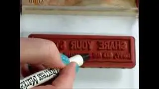 MAY 07 2012, UnityTV Episode #60, Lesley Langdon Using BOTH Distress Markers and Copics