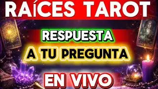 ESTA RESPUESTA CAMBIA TU FORMA DE VER EL PROCESO EN VIVO RA&Iacute;CES TAROT #raicestarot #tarotenvivo 