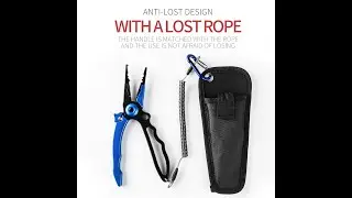 LINNHUE Fishing Pliers Multifunction Aluminum Alloy Hook Recover Line Cutter Lure