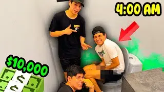 EL ÚLTIMO en SALIR del BAÑO GANA $10,000! con YAIR17 y VALDO...