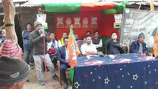 Devid Murasing by baksa Dehli thang ny SASWRA JAMATIA ni SPEECH  স্থান তৈনানি বাজার , বাজার সভার ।