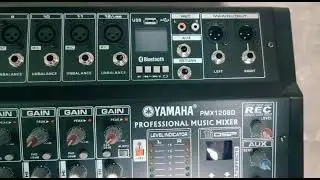 Yamaha 12 channel mixer