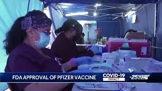 FDA approval of Pfizer vaccine