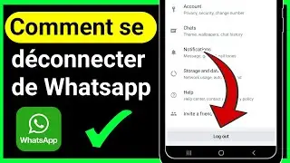 Comment Se D&eacute;connecter De Whatsapp Sur T&eacute;l&eacute;phone | Comment se d&eacute;connecter de Whatsapp