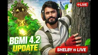 DAY-6 👑 🔥 1v4 Clutch Try | Intense BGMI Live 🔴 | New Update 4.2