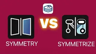 Uniform 3d editor tutorial || Symmetry or Symmetrize