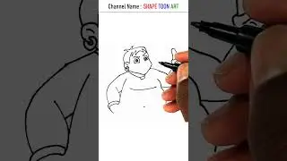 How to draw Kalia from Chhota bheem - #shorts #drawing #chhotabheem #kalia #cartoon #india #kids