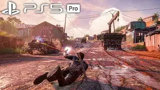 Uncharted 4 - PS5 PRO Gameplay [4K 60FPS]