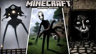 5 New Scariest 3D Horror Mods For Bedrock And Pocket Edition | Best Horror Mods For MCPE 