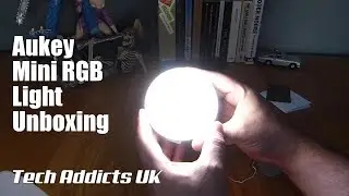 Aukey Mini RGB Light Unboxing