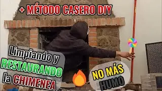Cap. 33 - REPARANDO las GRIETAS de la CHIMENEA 🤔🚧 + M&Eacute;TODOS CASEROS para QUITAR HOLLIN🔥🏡🔥#reality