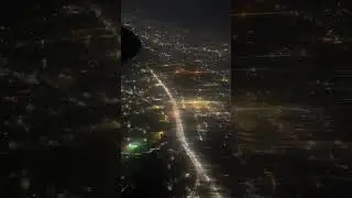 Kathmandu Night View from Cabin