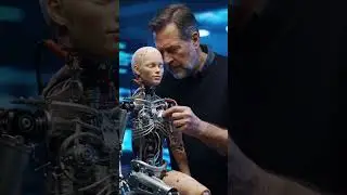 Robotic Girl #AIBeauty #CyborgCreation #viralvideo #Shorts #SciFiGirl