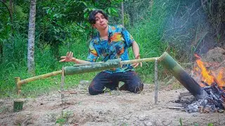 Mit Bambus Salzwasser Trinkbar machen geht das ? the jungle boy