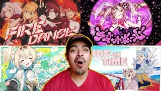 My First Time Hearing These AMAZING Hololive Songs!