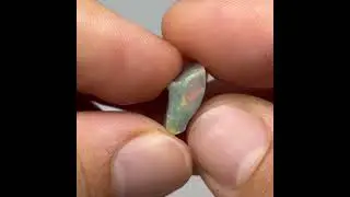 Swirly Australian Mintabie Opal Rub #opalrub #roughopalrub #mintabieopal #australianopalrub #opal