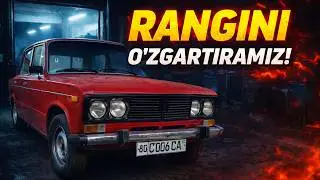 VAZ 2106 (Jiguli) mashinasi | Rangini o‘zgartiramiz | 1-qism