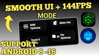Unlock 120fps Android + Smooth Ui 144FPS No-Root 100% Working | Max FPS Fix Lag - No Root