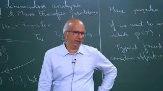 Lec 45: Similairty of dimensionless heat and mass transfer coefficieny in binary mixtures