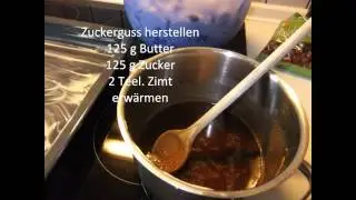 Teekuchen mit Hefeteig