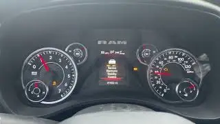 2019 Ram 1500- Service Shifter, Electronic Stability Control, Check Engine, Dash resetting.
