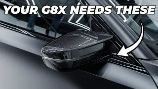 How to install G8X TRE Carbon Fibre Mirror Covers | BMW G87 G80 G82