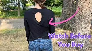 BMJL Open Back Workout Top Review - Breathable Gym Shirt or Sweat Trap?