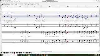Control (Somehow You Want Me) Soprano+Tenor Part
