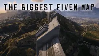 The Border Wall - The Largest MAP Ever Released in FiveM!