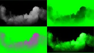 Smoke Animation Green Screen &ndash; 5 Different Smoke Effects