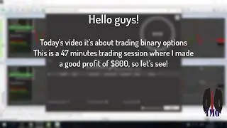 $800 in 47 minutes - binary options trading session - The Money Guru