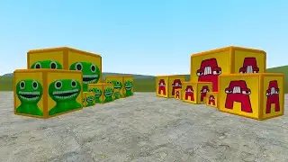 ✅ GARTEN OF BANBAN 2 LUCKY BLOCKS VS ALPHABET LORE LUCKY BLOCKS In Garry's Mod!