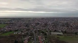 Stunning Aerial Views of Halsall Farmland & Southport Coastline 🌾🏖️ | West Lancashire Drone Footage