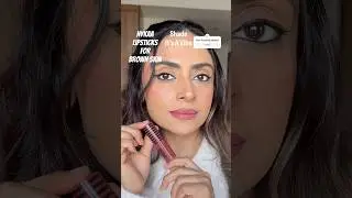 Nykaa So Creme! Creamy Matte Lipsticks for Brown Skin 💄 Affordable Makeup✨